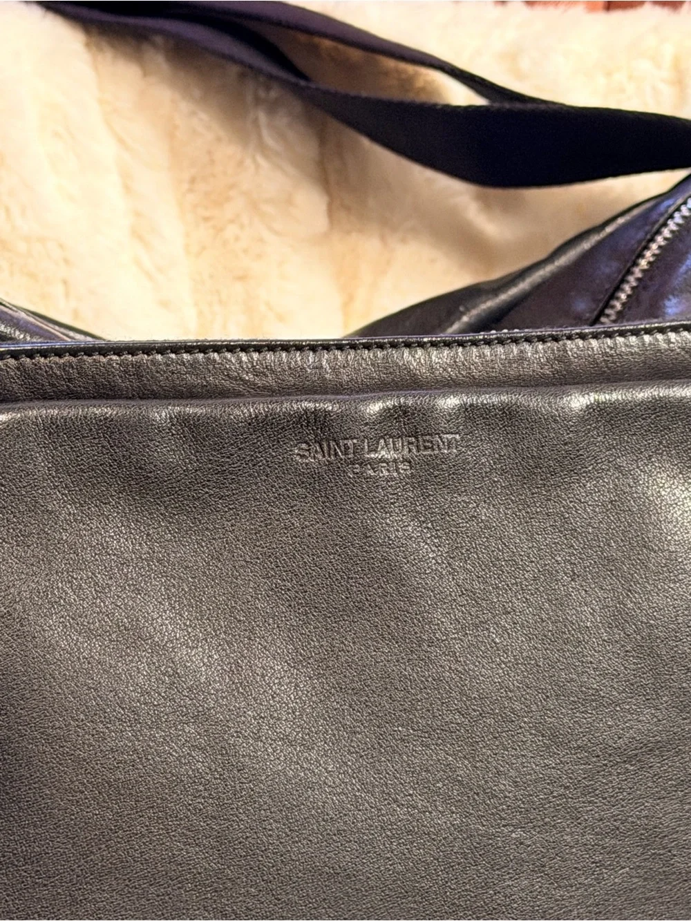 Vintage YSL Sid messenger bag Lambskin